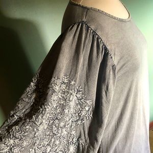 🦋 BOHO CHIC PEASANT TOP  SZ M  NWOT